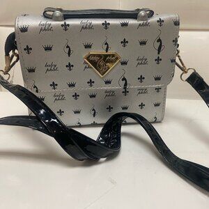 Y2K Retro 2000s Baby Phat Bag - Handbag Silver Logo - Urban Style Wear McBling
